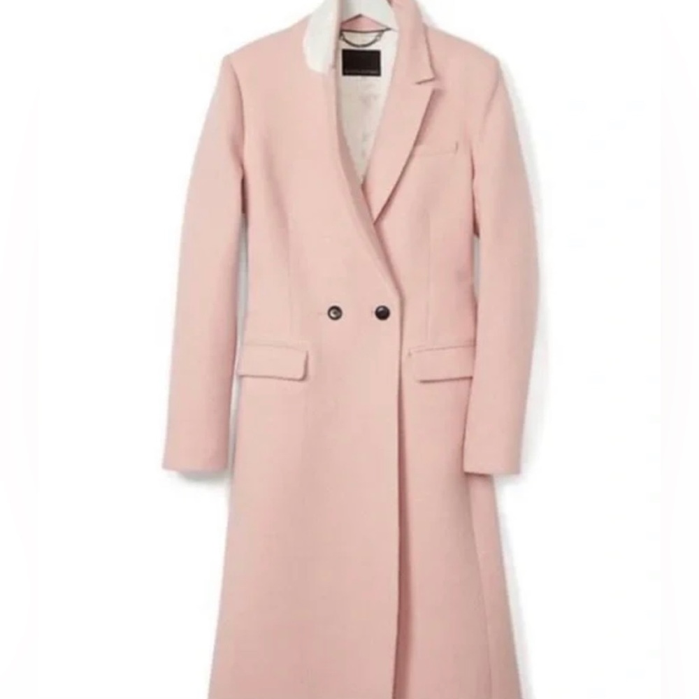 BANANA REPUBLIC XL Pink wool coat